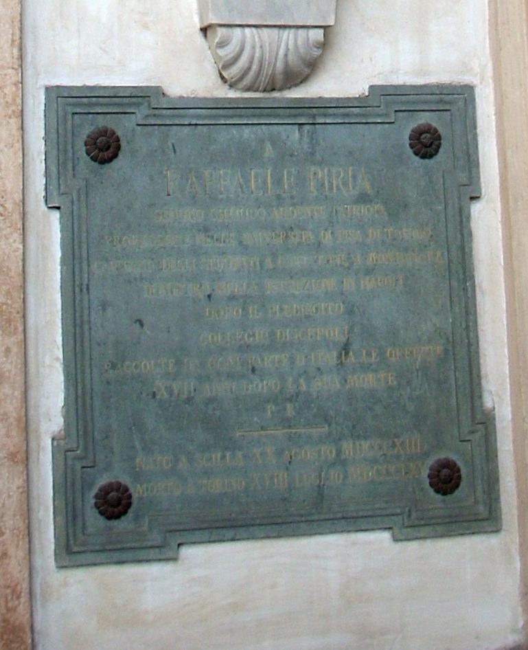 Raffaele Piria s bust, University of Turin central seat, Turin, Italy - 03.JPG